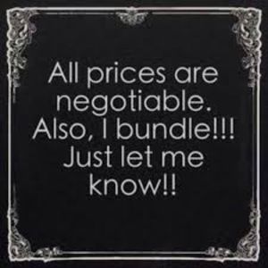 Feel free to make an offer!